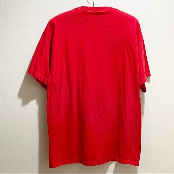 BOSTON RED SOX Men's Red Graphic Logo Tee - Picture 4 of 6